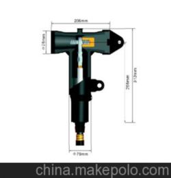 35KV T型电缆前接头 预制式前插拔头 变压器专用高压电缆接头